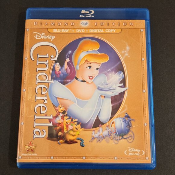 Other - Disney’s Cinderella Diamond Edition Blu Ray/DVD/Digital 3 Disc Set